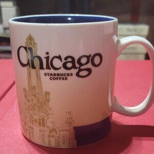 Starbucks 2009 16oz Chicago Themed Mug (New)